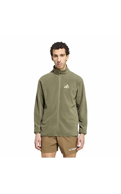 adidas Mt Ess Fz Fl Erkek Ceket Yeşil