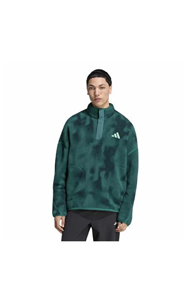 adidas Mt Ess Hp Aop Erkek Sweatshirt Yeşil