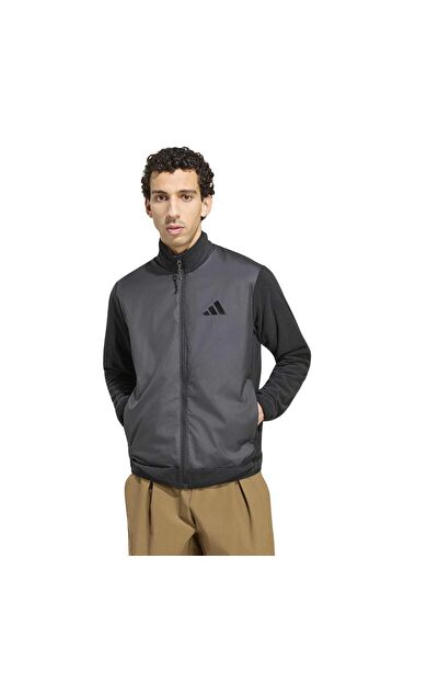 adidas Mt Ess Wındfl Erkek Ceket Siyah