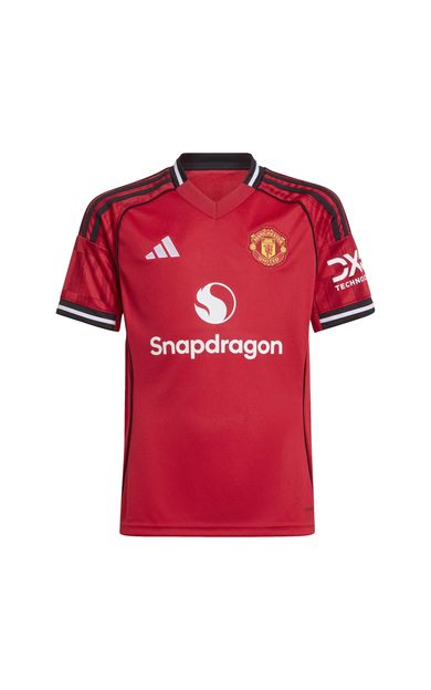 adidas Manchester United 25-26 Home Çocuk Forması Kırmızı