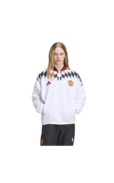 adidas Mufc St Tt Erkek Ceket Beyaz