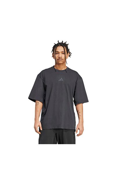 adidas Oversıze Tee Erkek T-Shirt Siyah