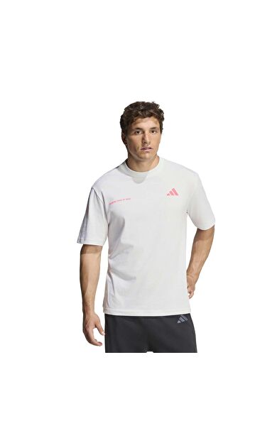 adidas Rcc Tee M Erkek T-Shirt Beyaz
