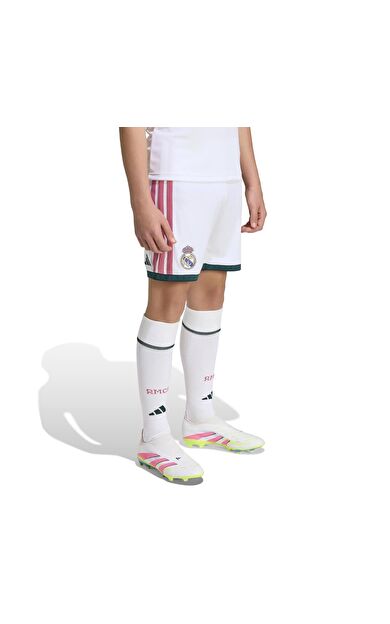 adidas Real H Sho Y Çocuk Şort Ve Kapri Beyaz