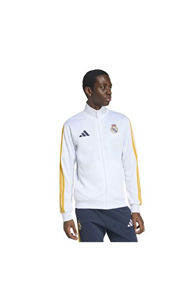 adidas Real Madrid Dna Tt Erkek Ceket Beyaz