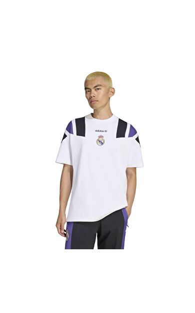 adidas Real Madrid Eqt Tee Erkek T-Shirt Beyaz