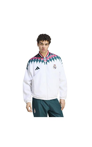 adidas Real Madridl St Tt Erkek Ceket Beyaz