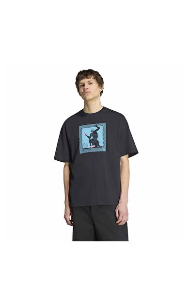 adidas Sneaker God Erkek T-Shirt Siyah
