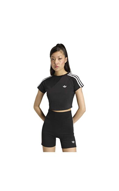 adidas Sst Baby Tee Kadın T-Shirt Siyah
