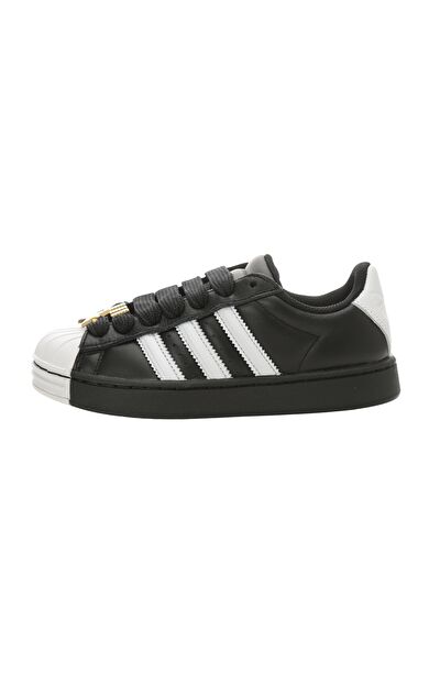 adidas Superstar St W Erkek Spor Ayakkabı Siyah
