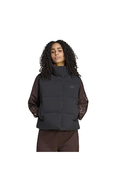 adidas W Down Puf Vest Kadın Yelek Siyah