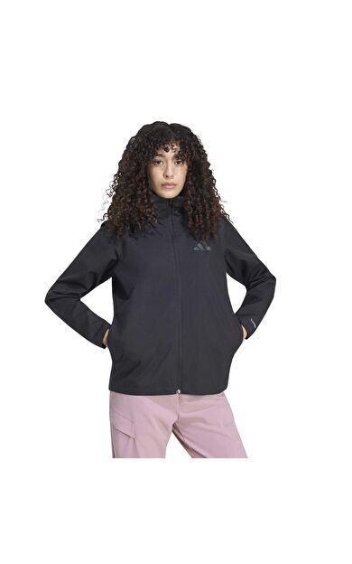adidas W Mt Ess 2L R J Kadın Mont Siyah