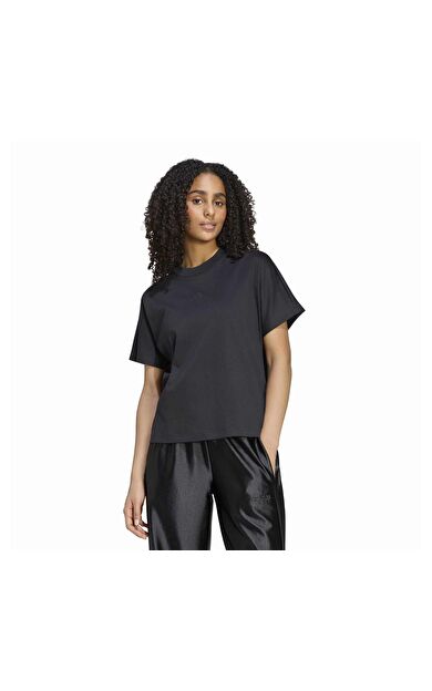 adidas W Sl L T Kadın T-Shirt Siyah