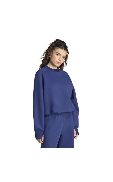 adidas W Sl W Sw Kadın Sweatshirt Lacivert