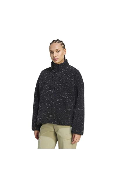 adidas W Xpl Hp Sp Aop Kadın Ceket Siyah