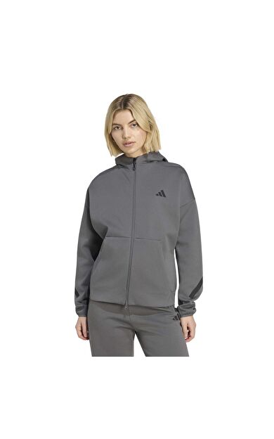 adidas W Z.n.e. Fz Kadın Ceket Gri