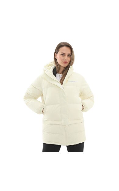 adidas Terrex Xpl W Goose Jkt Kadın Mont Krem