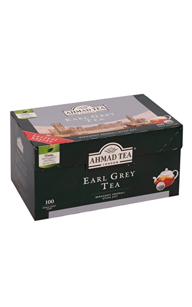 AHMAD TEA Earl Grey Demlik Poşet Çay 3,2g X 100 Adet