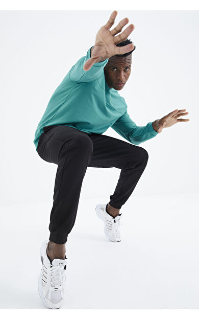 Air Jones Keith Deniz Yeşili - Siyah Basic Erkek Eşofman Takım - 85231