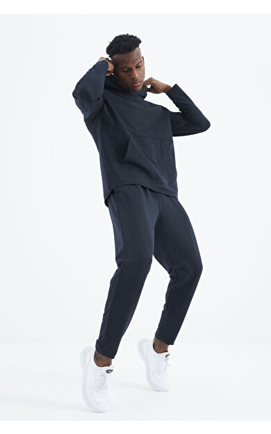 Air Jones Rex Lacivert Basic Erkek Eşofman Takım - 85232
