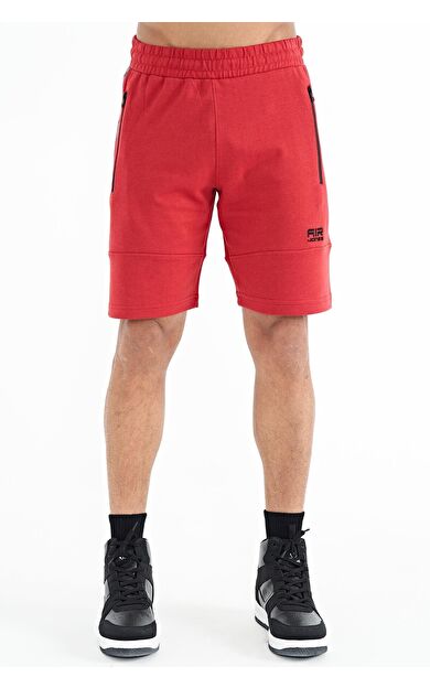 Air Jones Alec Kırmızı Standart Kalıp Erkek Şort - 81243