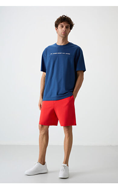 Air Jones Fiesta Pamuklu Kalın Yumuşak Dokulu Comfort Fit Basic Erkek Şort - 81274