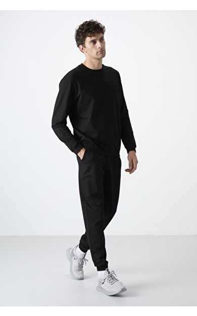 Air Jones Keith Siyah Basic Erkek Eşofman Takım - 85231