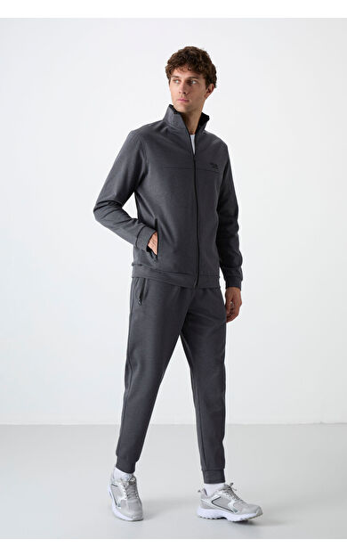 Air Jones Hugo Koyu Gri Jogger Erkek Eşofman Takım - 85198