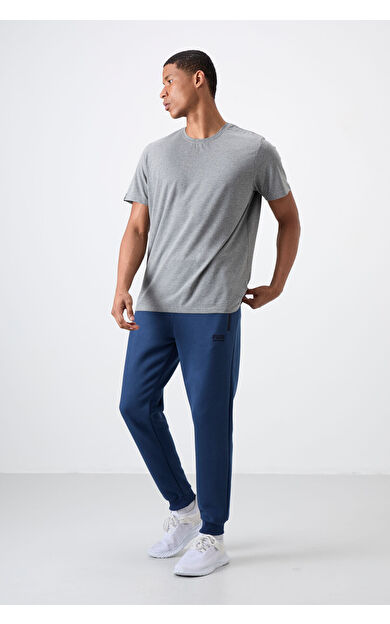 Air Jones Cesar İndigo Cepli Şardonlu Erkek Eşofman Alt - 84929