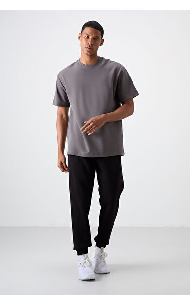 Air Jones Cesar Siyah Cepli Şardonlu Erkek Eşofman Alt - 84929