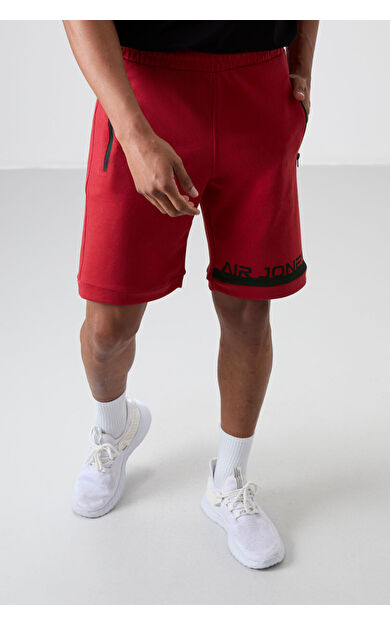 Air Jones Albie Kırmızı Standart Kalıp Erkek Şort - 81241