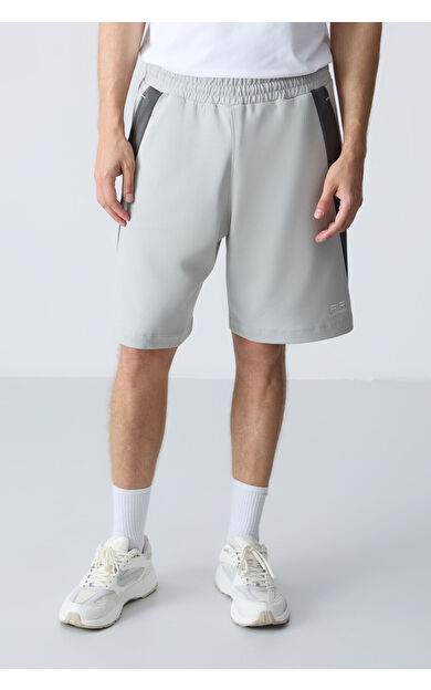 Air Jones Taş Pamuklu Kalın Yumuşak Dokulu Standart Fit Basic Erkek Şort  - 81280