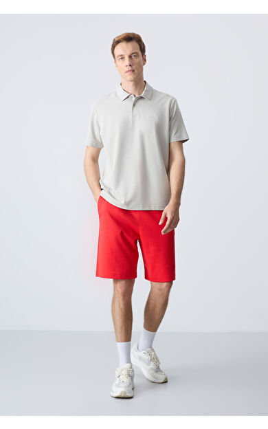 Air Jones Fiesta Pamuklu Kalın Yumuşak Dokulu Standart Fit Basic Erkek Şort  - 81275