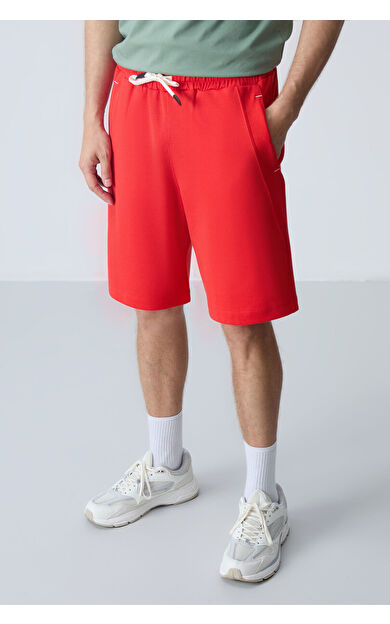 Air Jones Fiesta Pamuklu Kalın Yumuşak Dokulu Standart  Fit Basic Erkek Şort  - 81278