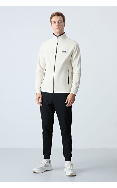 Air Jones Hugo Bej - Siyah Jogger Erkek Eşofman Takım - 85198