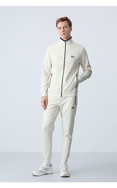 Air Jones Hugo Bej Jogger Erkek Eşofman Takım - 85198