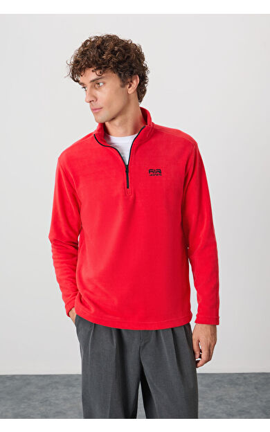 Air Jones River Fiesta Dik Yaka Erkek Polar Sweatshirt - 88310