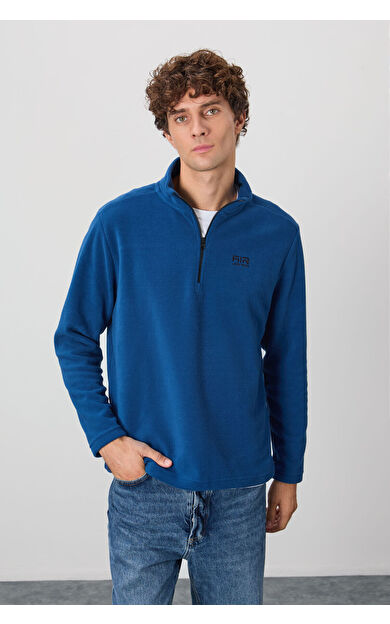Air Jones River Parlament Dik Yaka Erkek Polar Sweatshirt - 88310