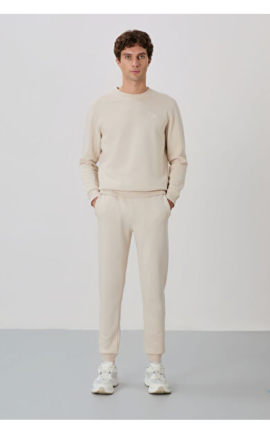 Air Jones Andy Bej Şardonlu Erkek Eşofman Takım - 85190