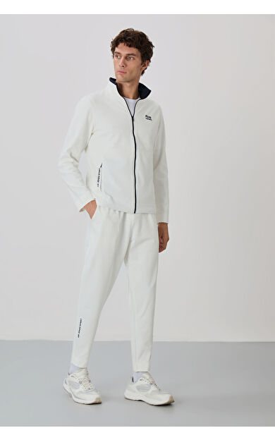 Air Jones Carlos Ekru Standart Kalıp Erkek Eşofman Takım - 85209