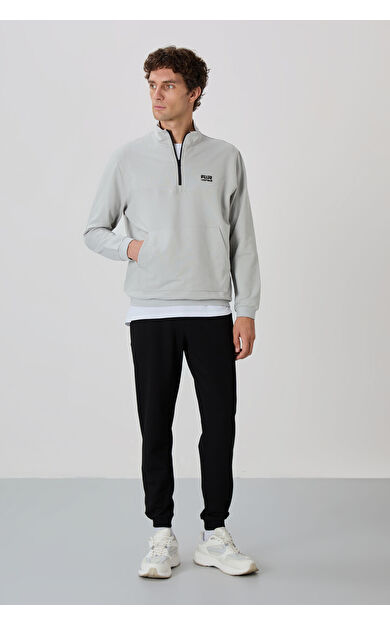 Air Jones Herbert Taş - Siyah  Dik Yaka Eşofman Takım - 85233