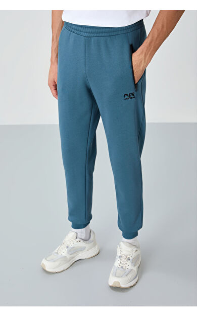 Air Jones Cesar Orman Yeşil Cepli Şardonlu Erkek Eşofman Alt - 84929