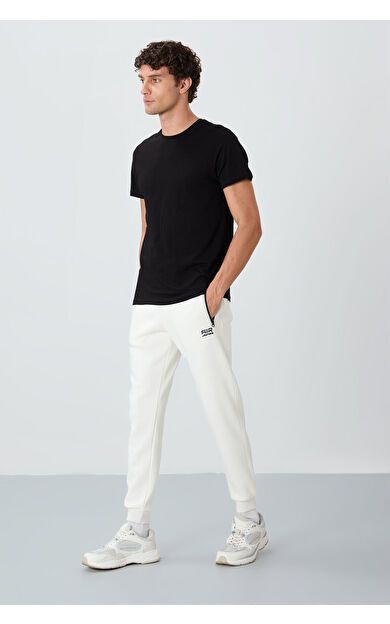 Air Jones Cesar Ekru Cepli Şardonlu Erkek Eşofman Alt - 84929