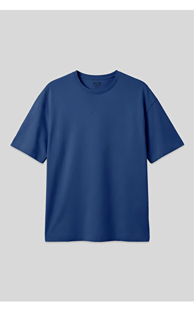Parlament Pamuklu Kalın Yumuşak Dokulu Oversize Fit Basic Erkek T-Shirt - 88377