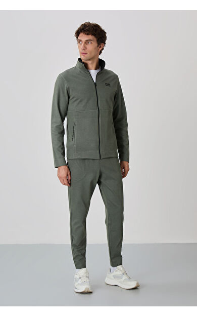 Carlos Haki Standart Kalıp Erkek Eşofman Takım - 85209