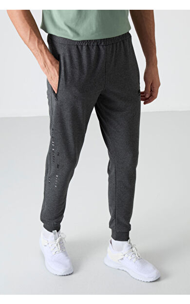 Rory Antrasit Melanj Jogger Erkek Eşofman Alt - 84909