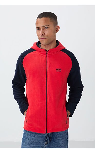 Connell Fiesta Rahat Kalıp Polar Erkek Sweatshirt - 88313