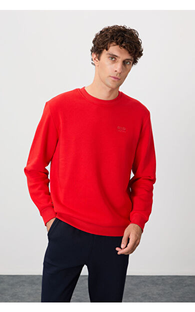 Omar Fiesta Şardonlu Erkek Sweatshirt - 88137