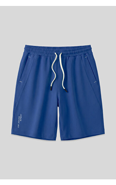 Parlament Pamuklu Kalın Yumuşak Dokulu Standart Fit Basic Erkek Şort  - 81278