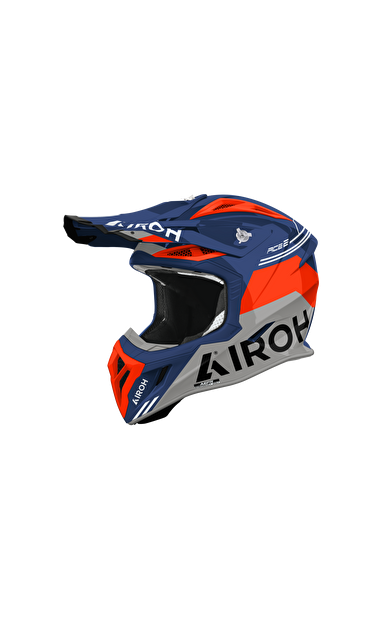 Airoh Aviator Ace 2 Fury Cerulean Parlak Motosiklet Kaskı